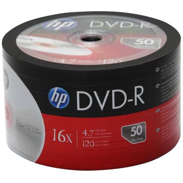 HP DME00070-3 4.7 GB Boş DVD-R 50’li Paket
