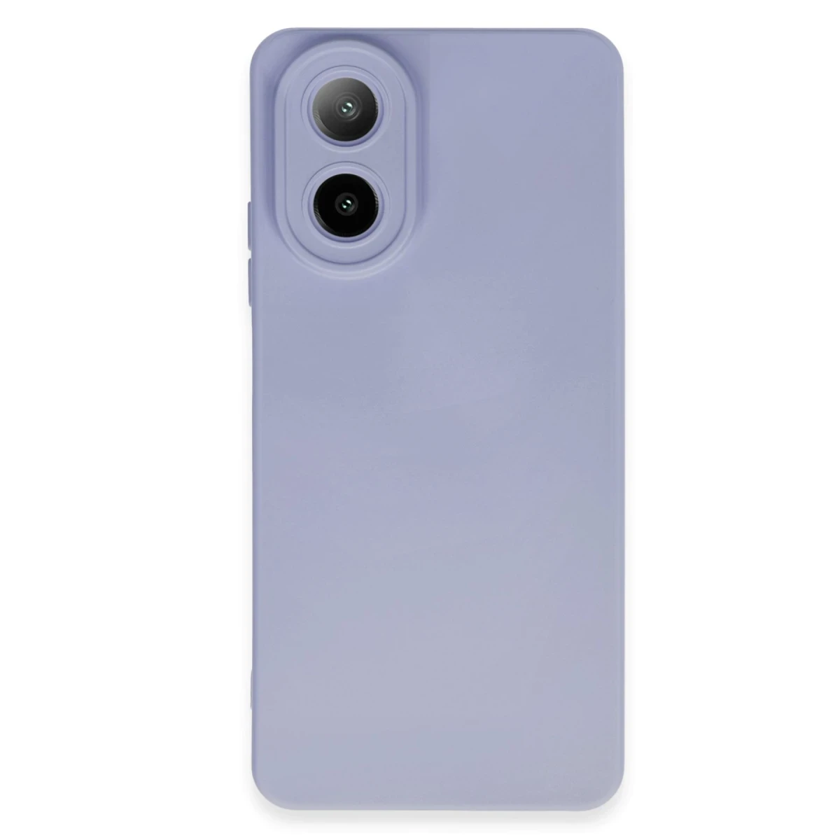 Oppo A38 Kılıf Nano içi Kadife Silikon - Lila