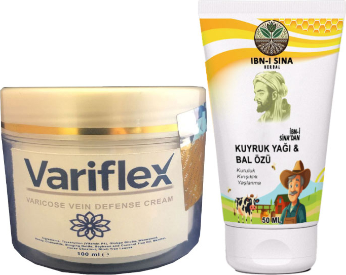 Variflex Yoğun Özel 100 ml Krem + İbn-i Sina Kuyruk Yağ &Bal Özü Krem