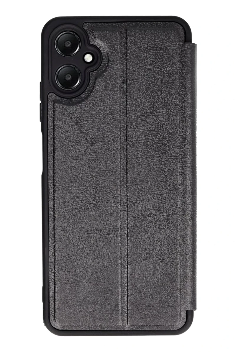 Samsung Galaxy A05 Uyumlu Kılıf Flip Cover - Siyah