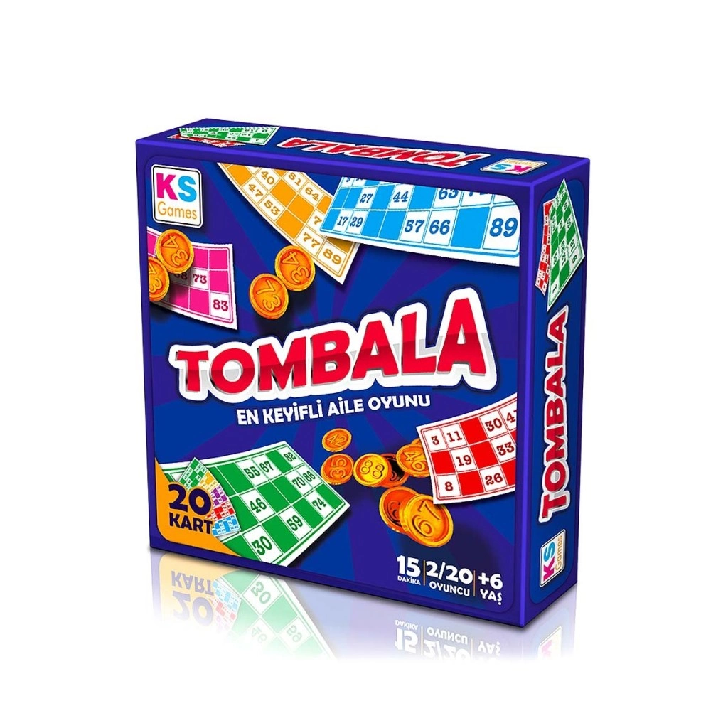 Yılbaşı Temalı Eğlenceli Tombala Oyunu 1 Adet
