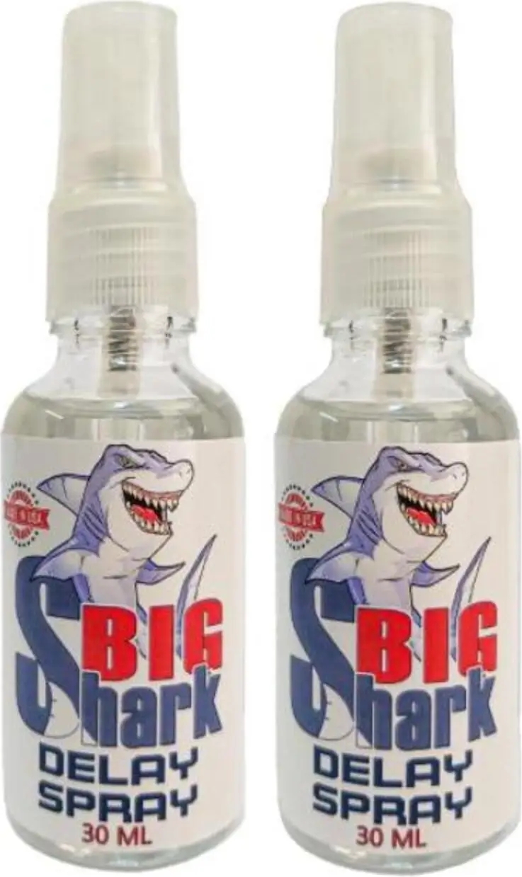Süper Big Shark Erkeğe Yeni Formül Spreyi 30 ml x 2 Adet