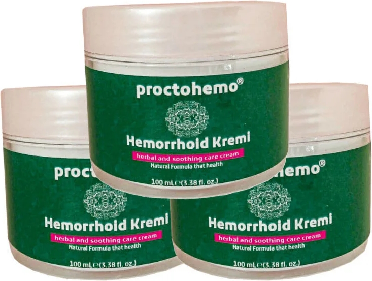Proctohemo Bakım Kremi 150 ml 3 Adet Birden