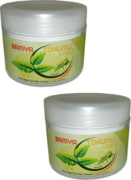 Bamya Tohumu Kremi Vücut Sızıları Için 100 ml x 2