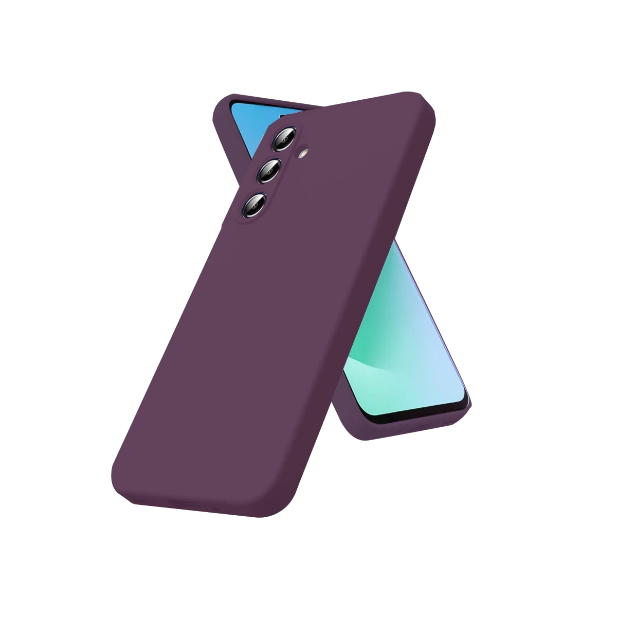 Samsung Galaxy A17 5G First Silikon - Mürdüm