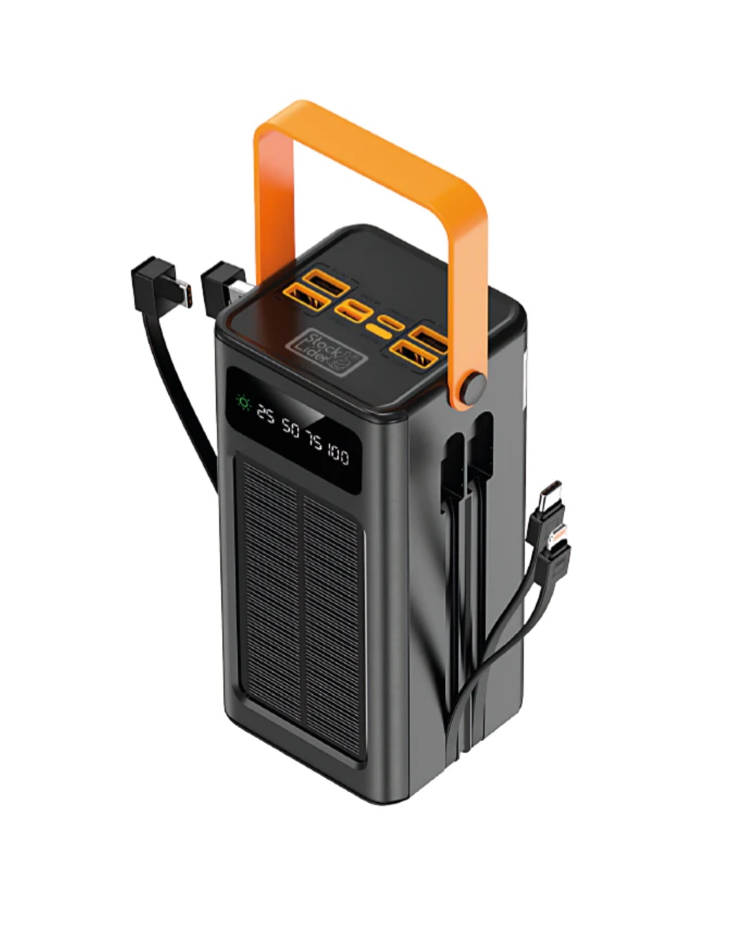 Taşınabilir Solar Powerbank 80000 mAh Çok Amaçlı Şarj Cihazı