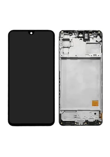 Samsung Galaxy M31S M317 Lcd Ekran Dokunmatik Siya