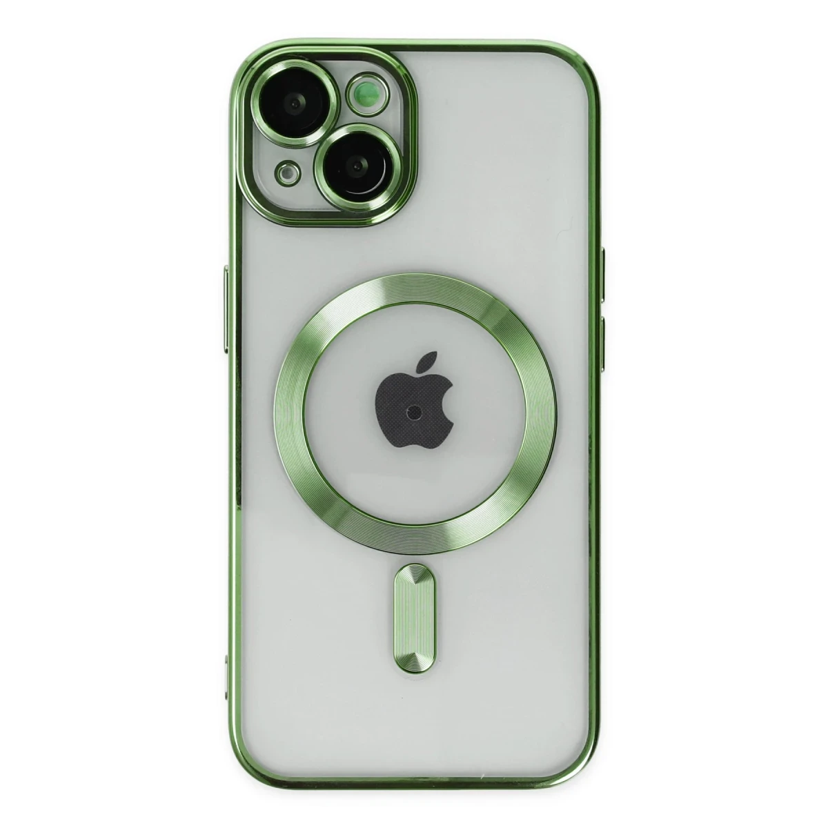 Apple iPhone 14 Kılıf Kross Magneticsafe Kapak - Koyu Yeşil