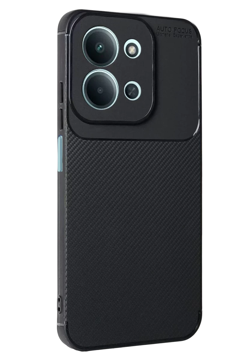 Xiaomi Redmi 15C 5G Uyumlu Auto Focus Karbon Kapak - Siyah