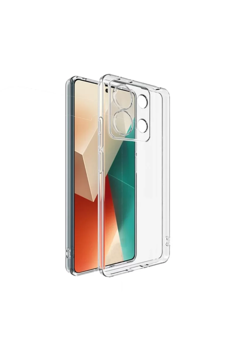 Xiaomi Redmi Note 13 4G Uyumlu Kılıf Lüx Şeffaf Silikon