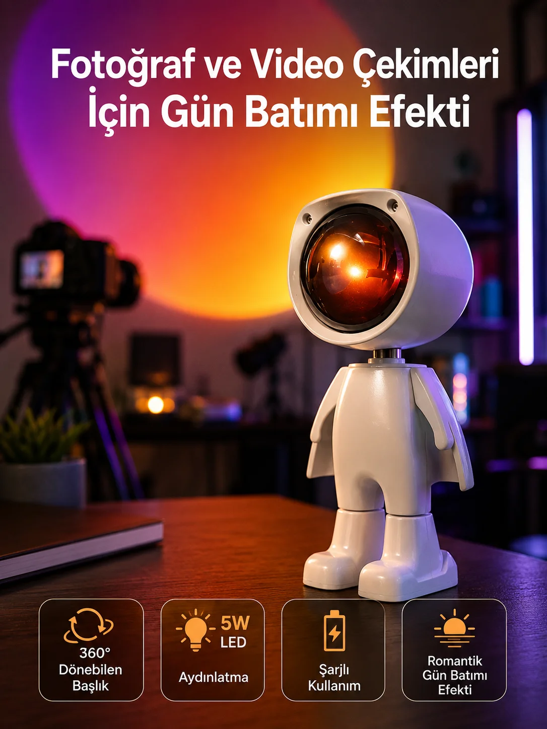 Günbatımı Projektör