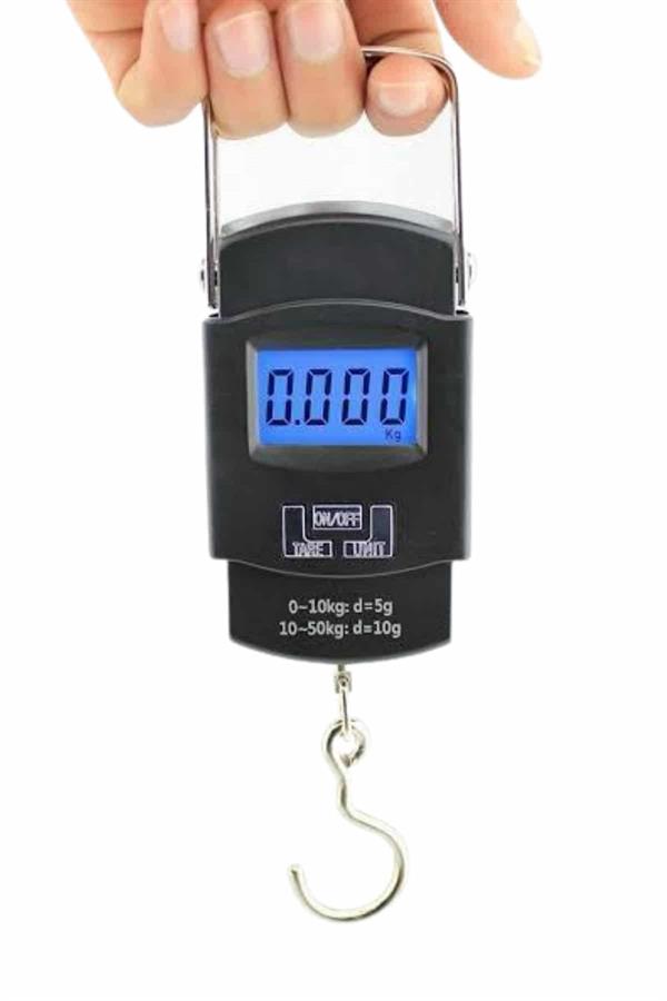 50 Kg Dijital El Terazisi Cep Tartısı El Kantarı Terazi