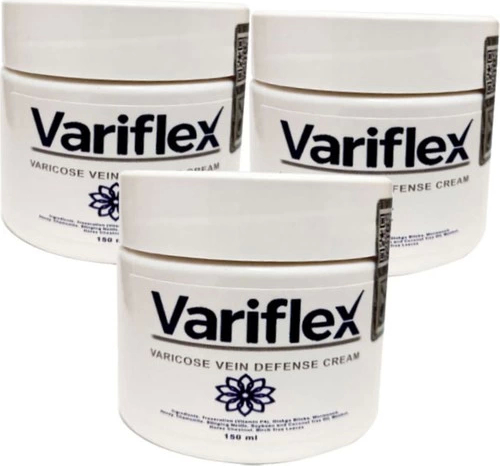 Variflex West & Month Variflex Varicose Vein Defense Cream 150 ml x 3 Adet