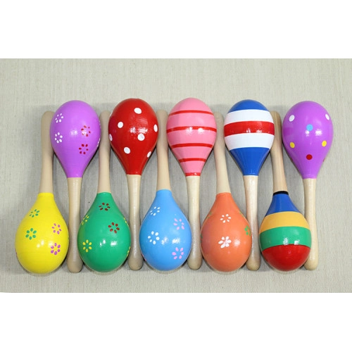 Neşeli Yumurta Marakas 22 cm Eğlence Aracı