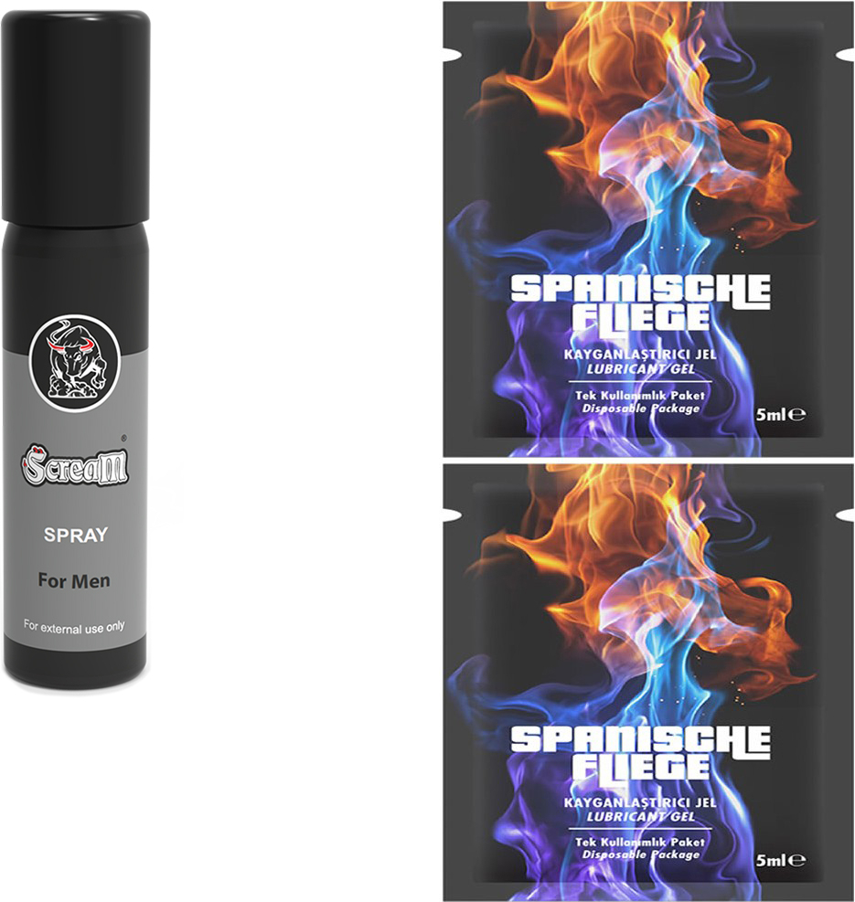 Scream Erkeklere Özel Plus Set
