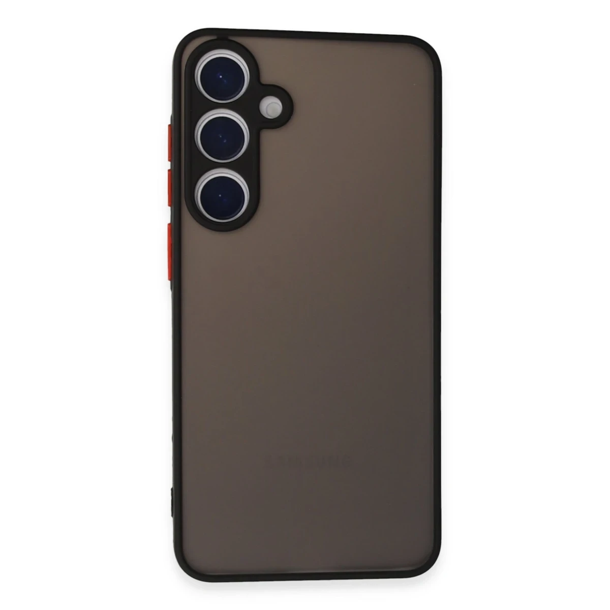 Samsung Galaxy S24 Kılıf Montreal Silikon Kapak - Siyah