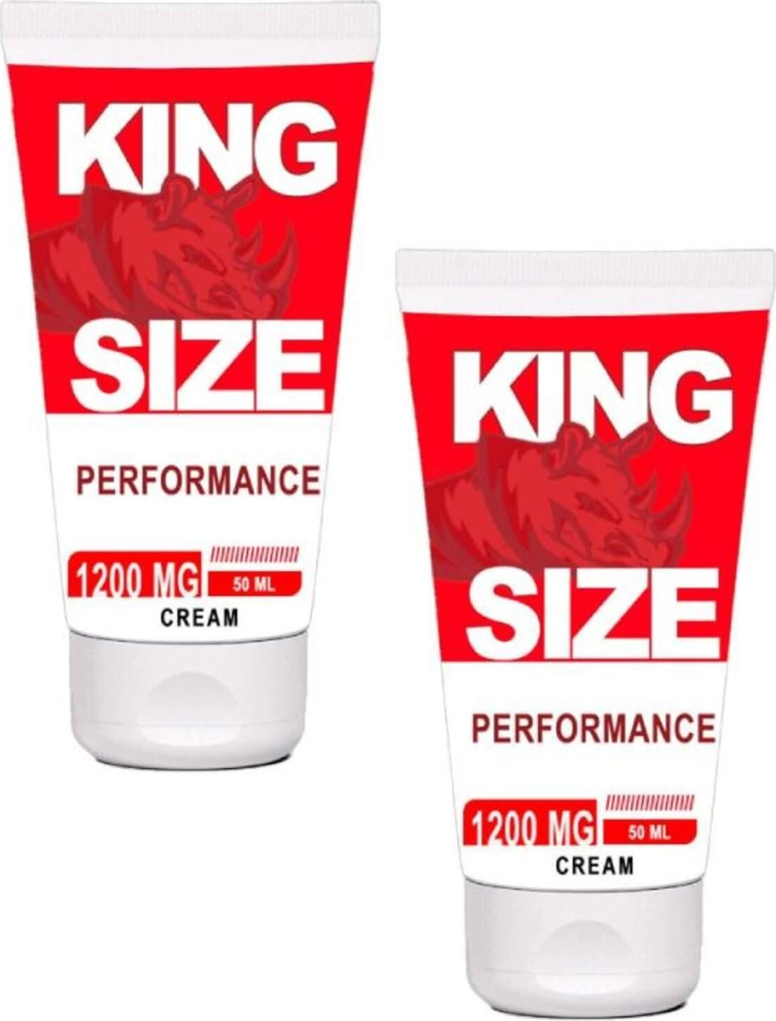 Kingsize King Size 1200 mg Erkeklere Bakım Kremi 50 ml x 1 Adet