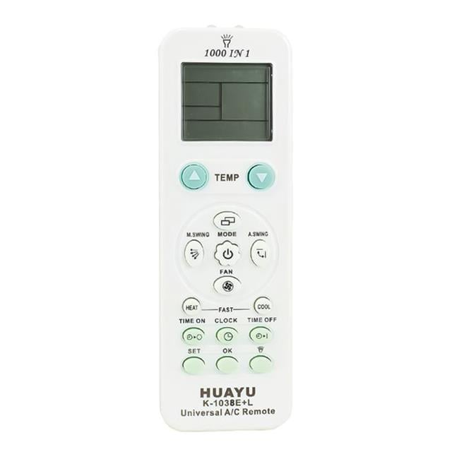 Huayu K-1038E+L 1000in1 Universal AC Akıllı Klima Kumandası