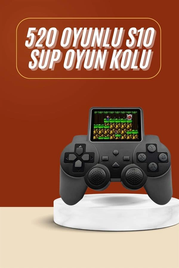 Mini Atari 520 Retro Oyun Konsolu 520 Oyun Seçeneği ile