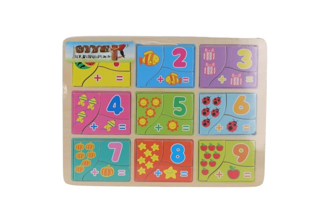 Eğlenceli Tahta Bulmaca 27 Parça Puzzle