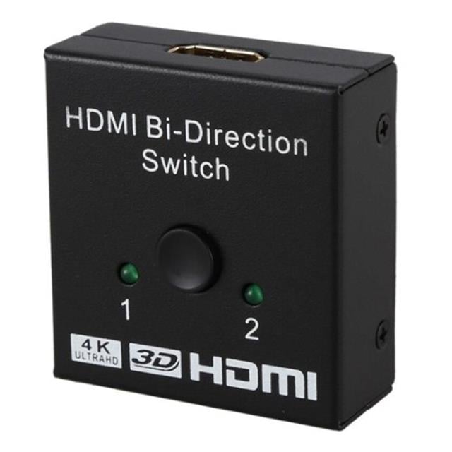PM-19903 Çift Yönlü 2 Port HDMI Splitter Çoklayıcı Birleştirici Switch