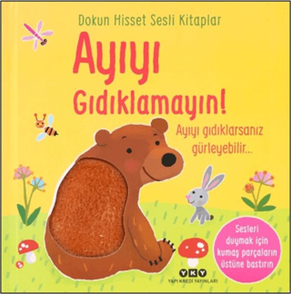 Dokun Hisset Sesli Kitaplar - Ayıyı Gıdıklamayın!