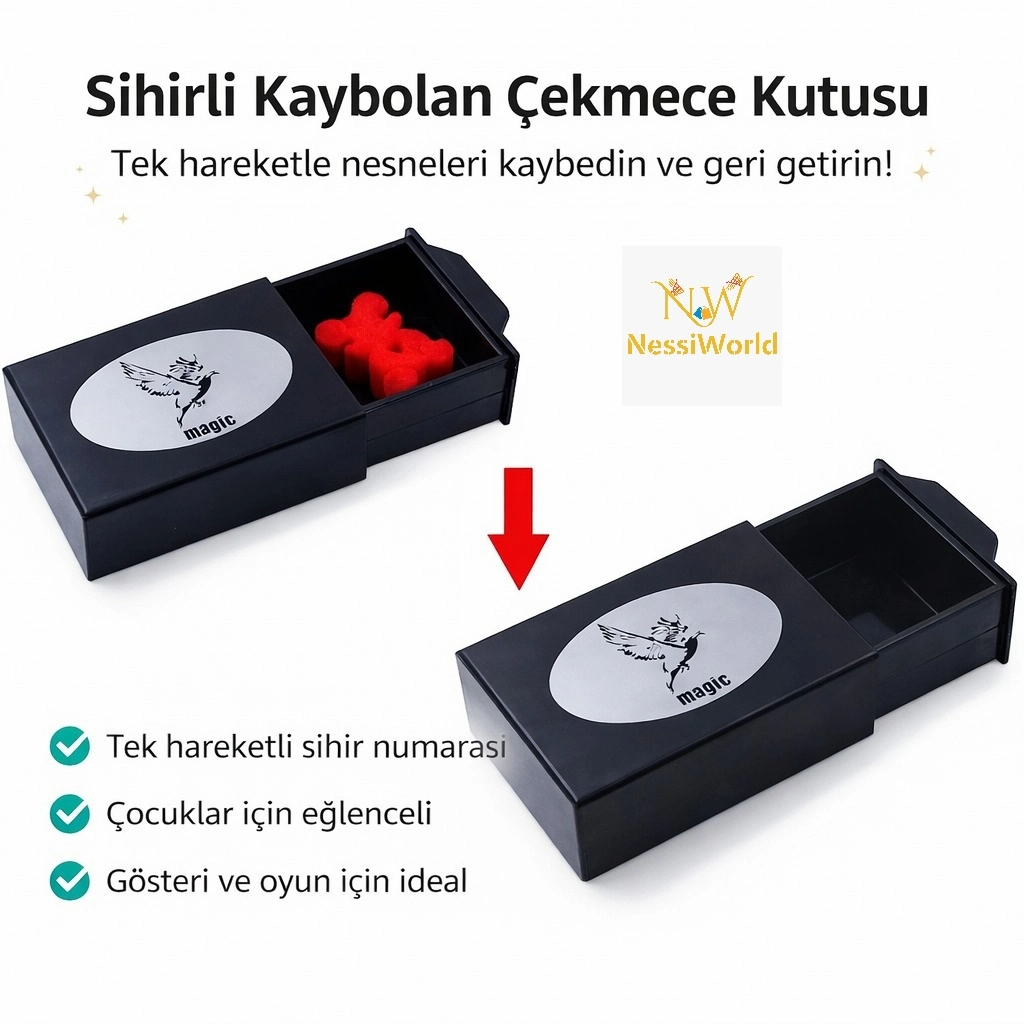 Sihirli Kutu Çekmece 3x10x7 cm Her Şeyinizi Düzenleyin