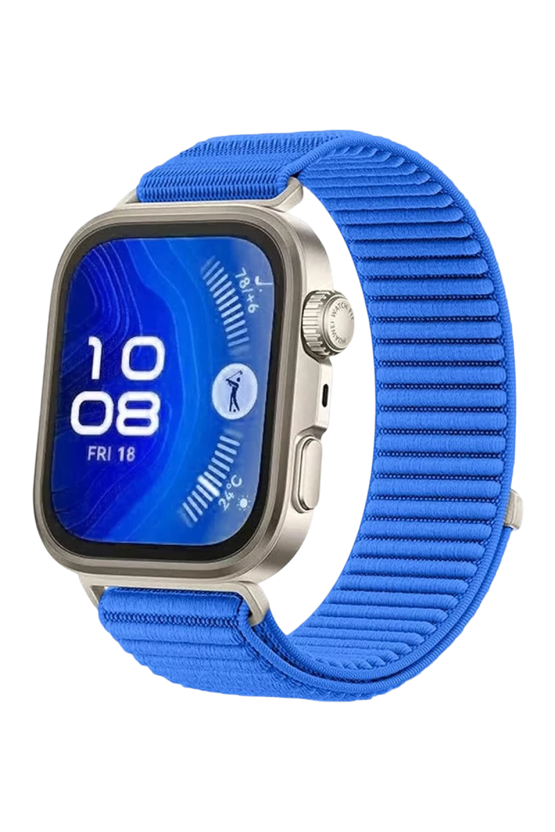 Huawei Fit 4 Braid Kordon - Mavi