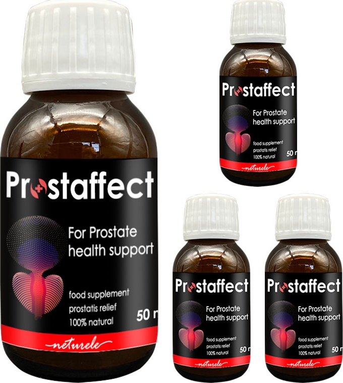 Prostaffect 50 ml Şurup 4 Adet Erkeklerin Özel Durumlarına Içecek Formunda Özel Şurub