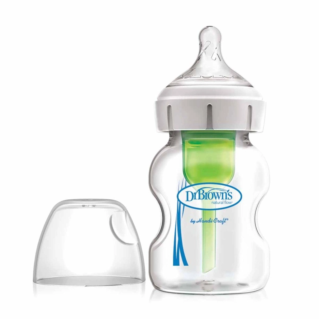 Pratik Geniş Ağız Cam Biberon 150 ml Bebek Kullanımı