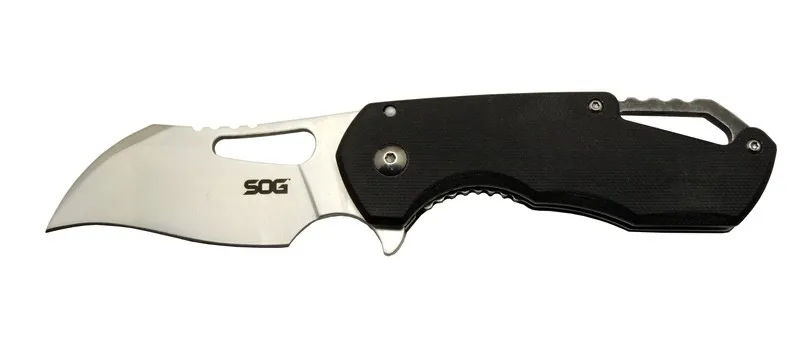 İsonzo 1396BK Siyah Kamp Çakı 18cm - Yarı Otomatik, Kemerlikli, Kutulu