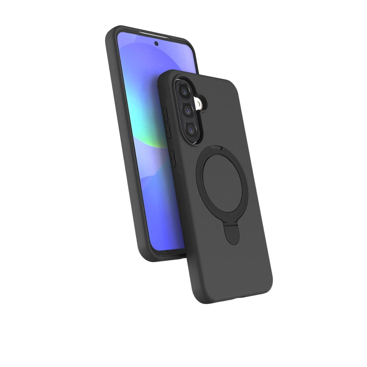 Samsung Galaxy A26 Regal Magsafe Standlı Kapak - Siyah