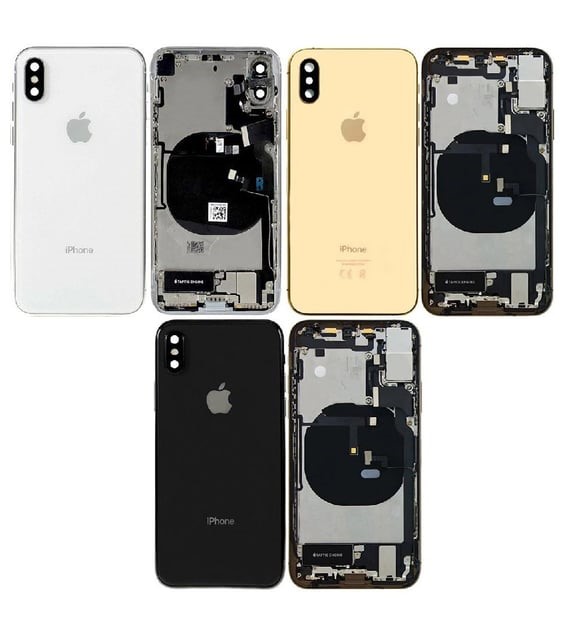 iPhone XS Uyumlu FULL Dolu Kasa (GOLD)