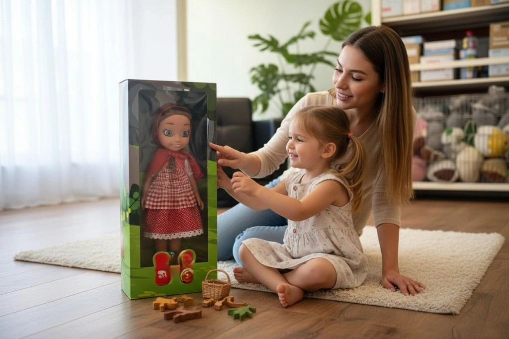 Kırmızı Başlıklı Kız Oyuncak Seti 1 Adet