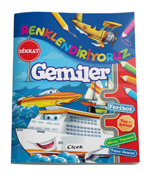 Renklendiriyoruz - Gemiler
