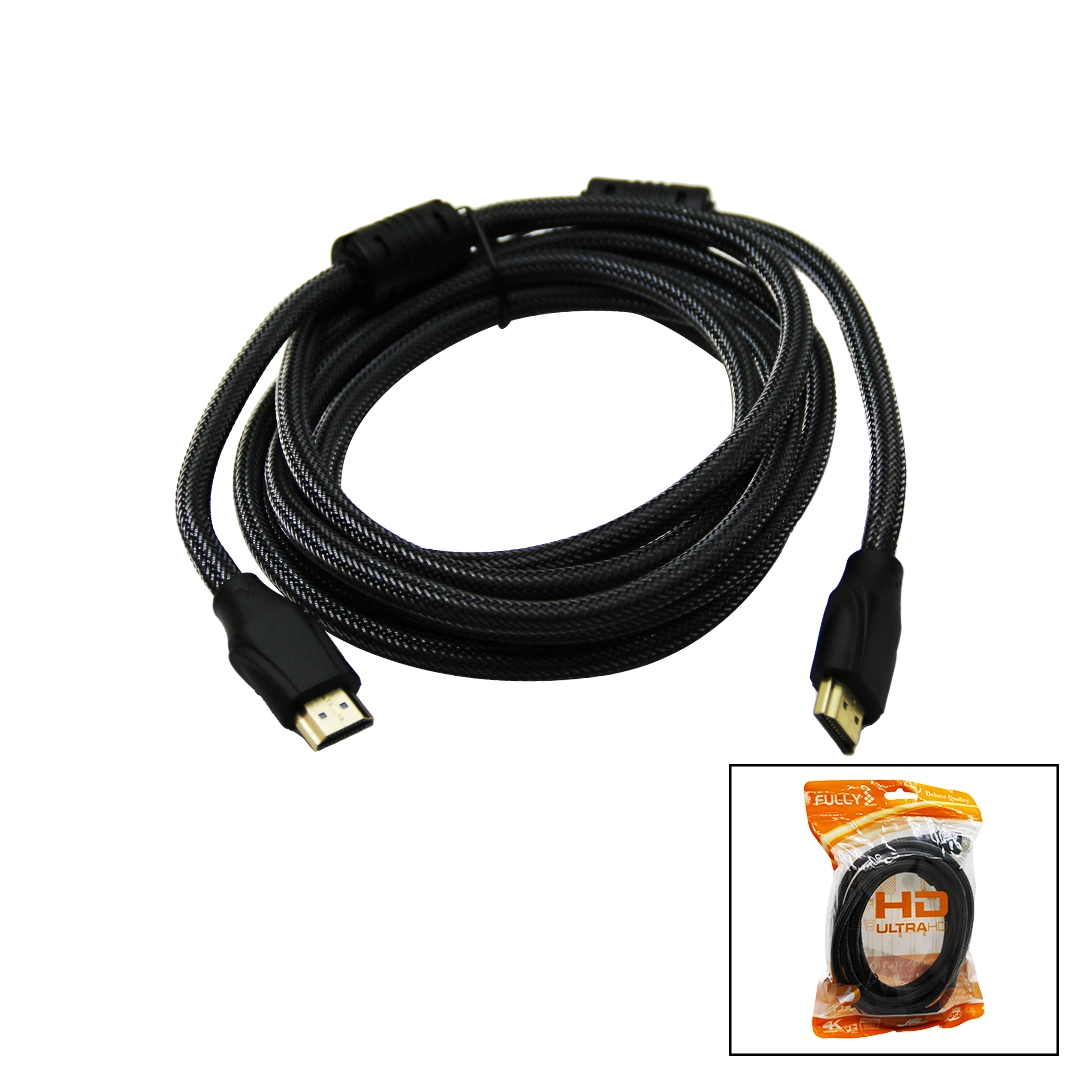 HDMI Kablo 3 Metre İpli Yüksek Hızda Veri Aktarımı