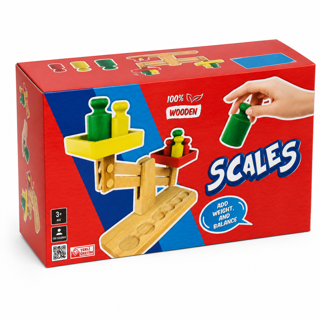 066KR Ahşap Terazi