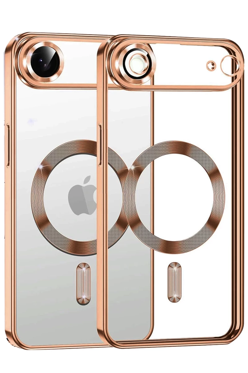 Apple iPhone 17 Air Uyumlu Kross Magneticsafe Kapak - Turuncu