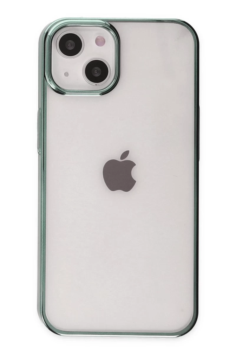 Apple iPhone 14 Plus Uyumlu Kılıf Element Silikon - Yeşil
