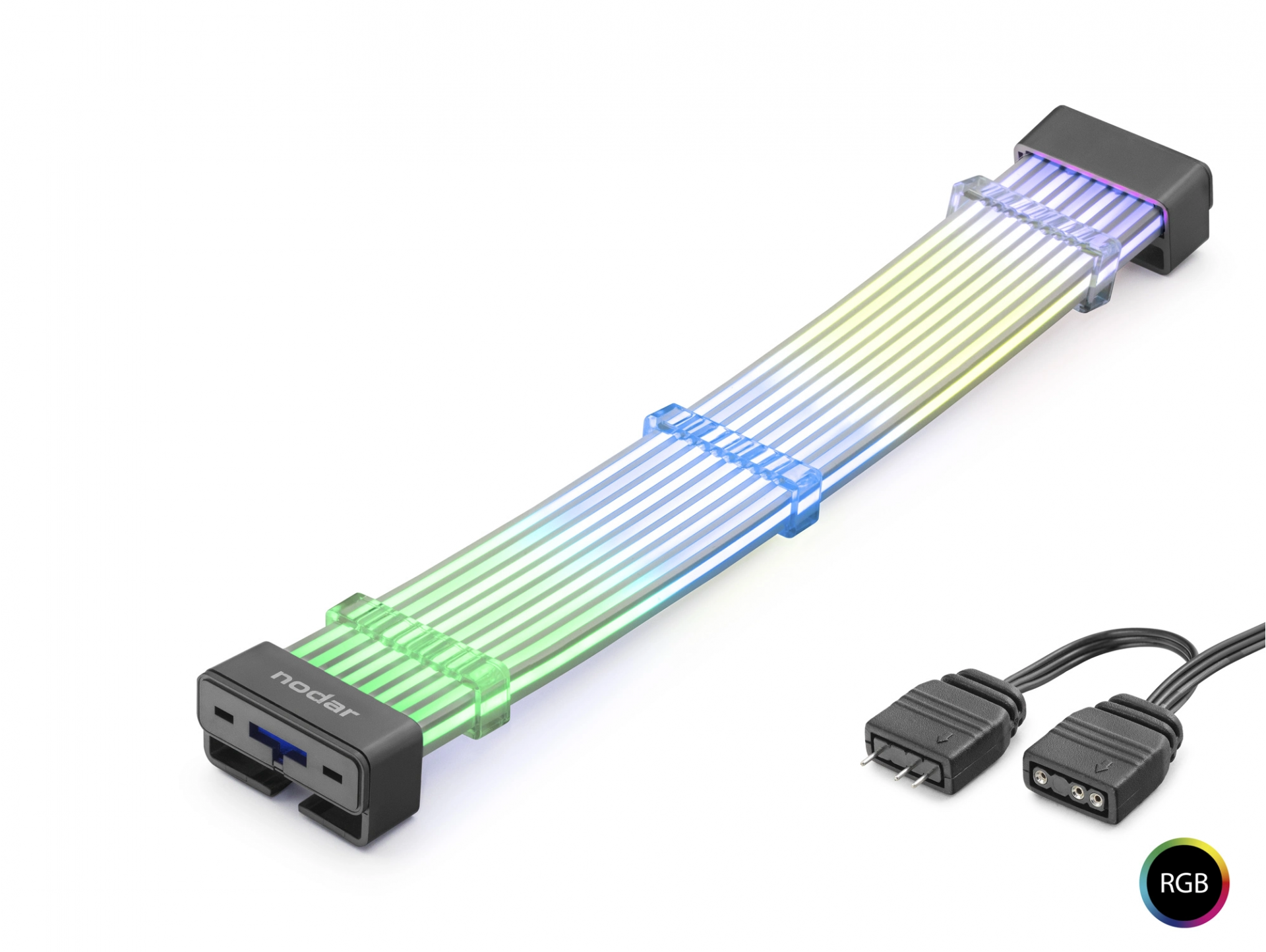 Argb Ekran Kartı Güç Kablosu 2x8 Pin 44 Led (Bükülebilir Model)
