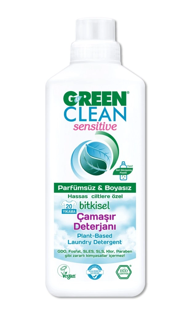 Bitkisel Parfümsüz Çamaşır Deterjanı 1000 ml