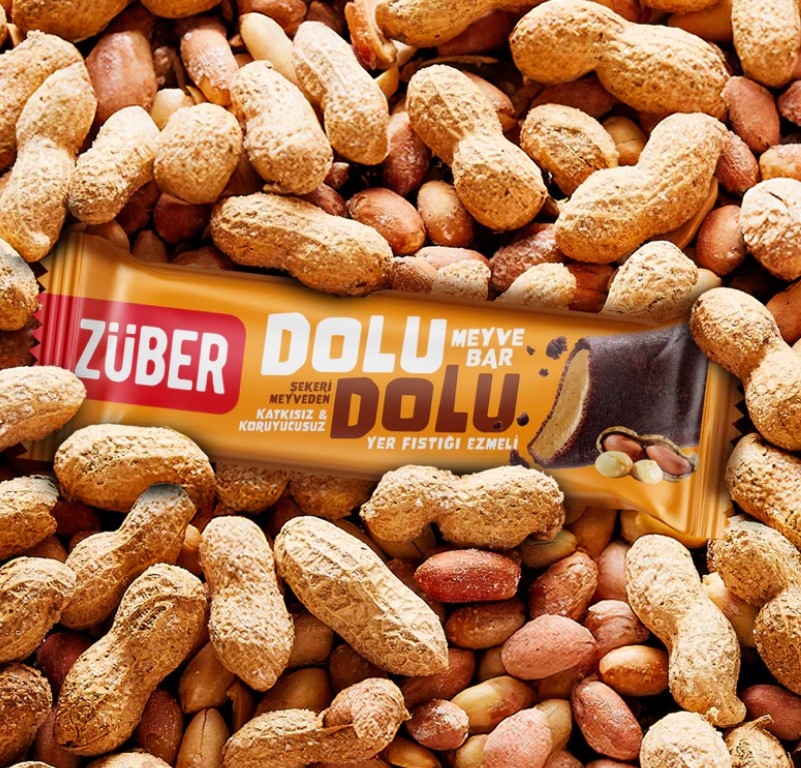 Dolu Dolu Fıstık Ezme Meyve Bar 30 Gr