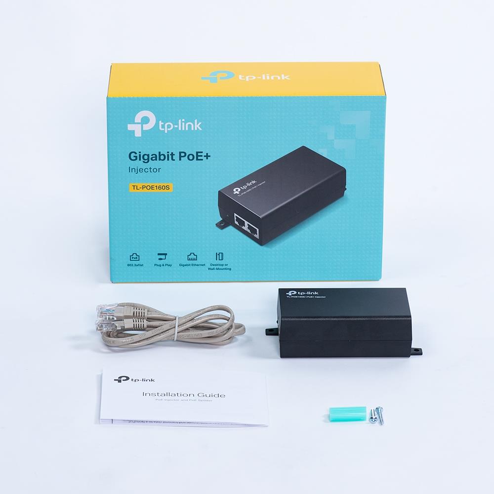 OMADA TL-POE160S 48VOLT 30WATT GIGABIT PORT POE ADAPTÖR