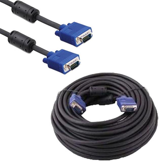 PM-11097 15 Pin Erkek/Erkek 40 Metre VGA Kablo