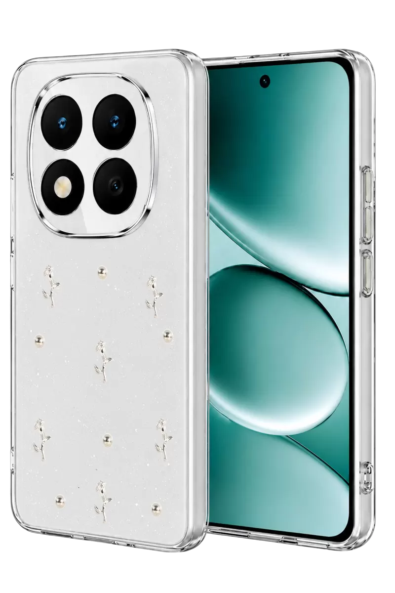 Xiaomi Redmi Note 15 4G Uyumlu Fiyonk Desenli Kapak - Desen 4