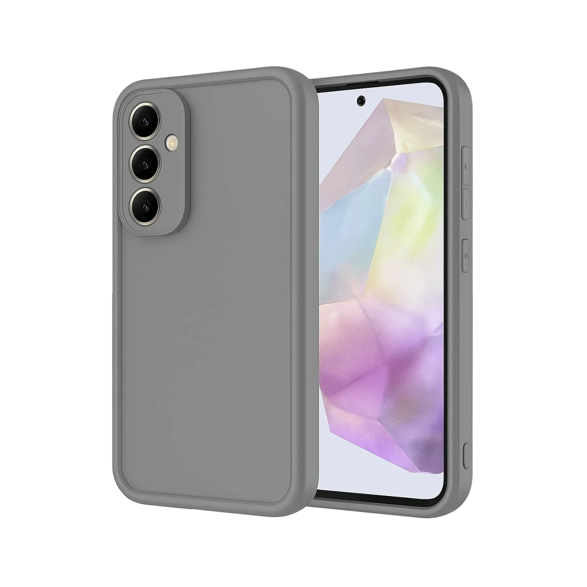 Samsung Galaxy A17 5G Viera Silikon - Gri