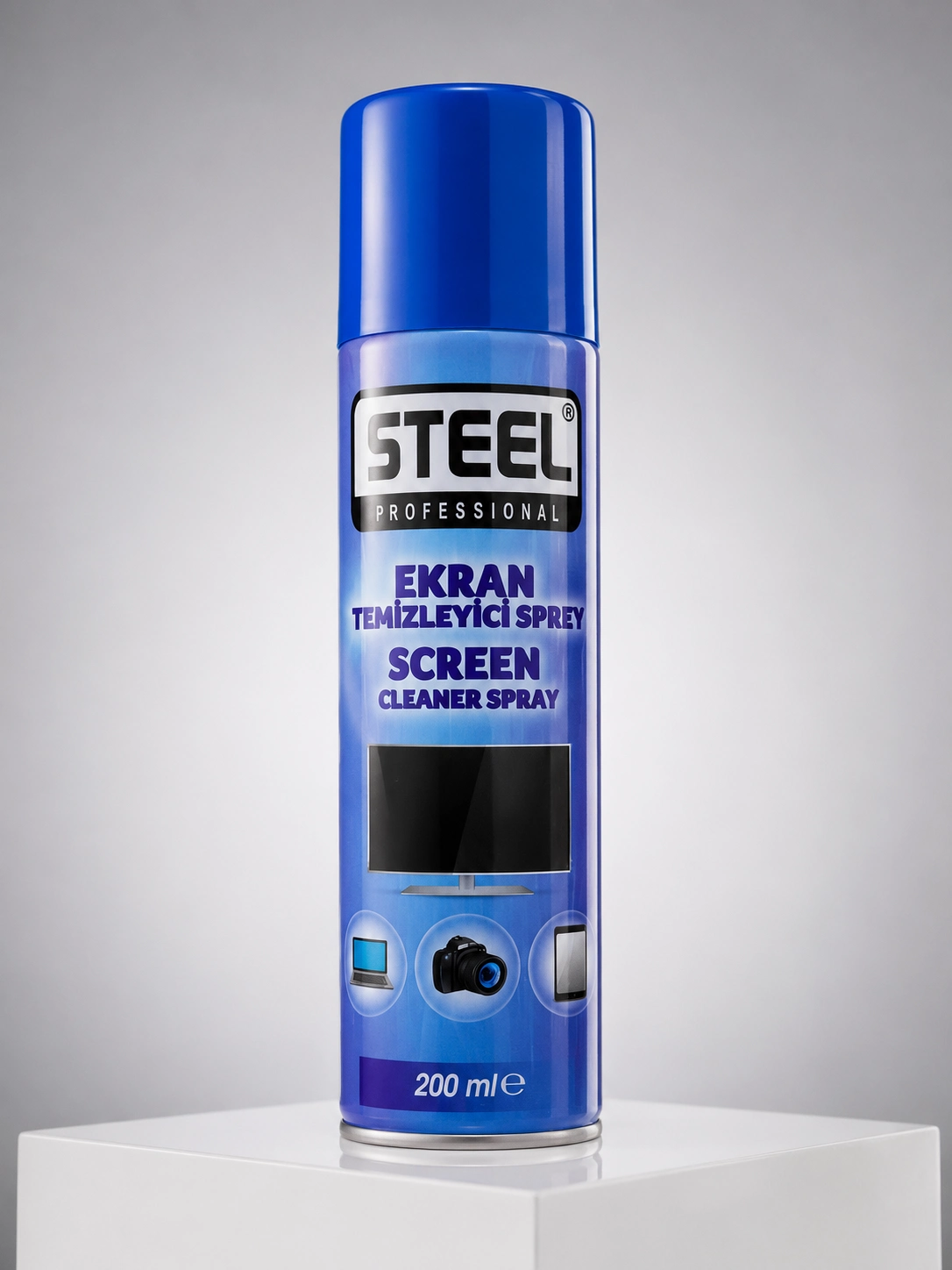 Pratik Ekran Temizleyici Sprey 250 ml Ev Ofis Kullanımı