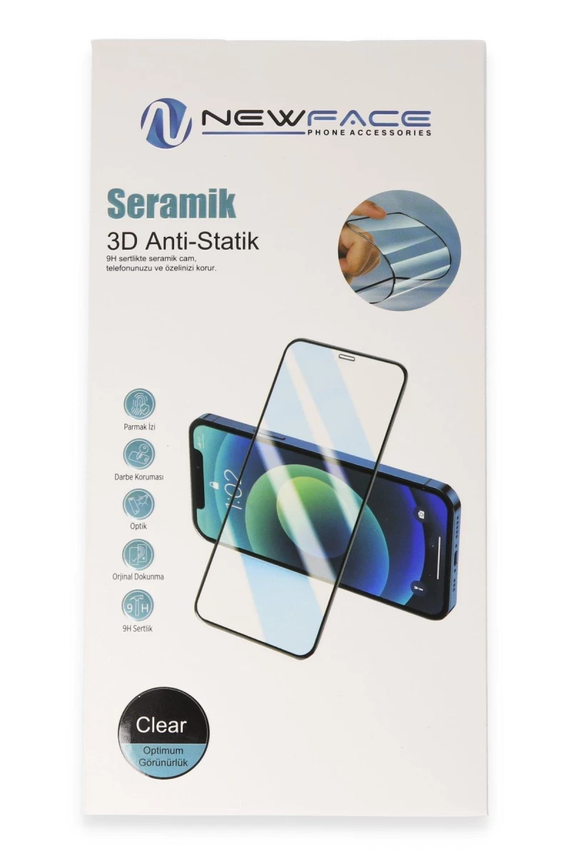 Apple iPhone 13 3D Antistatik Seramik Nano Ekran Koruyucu