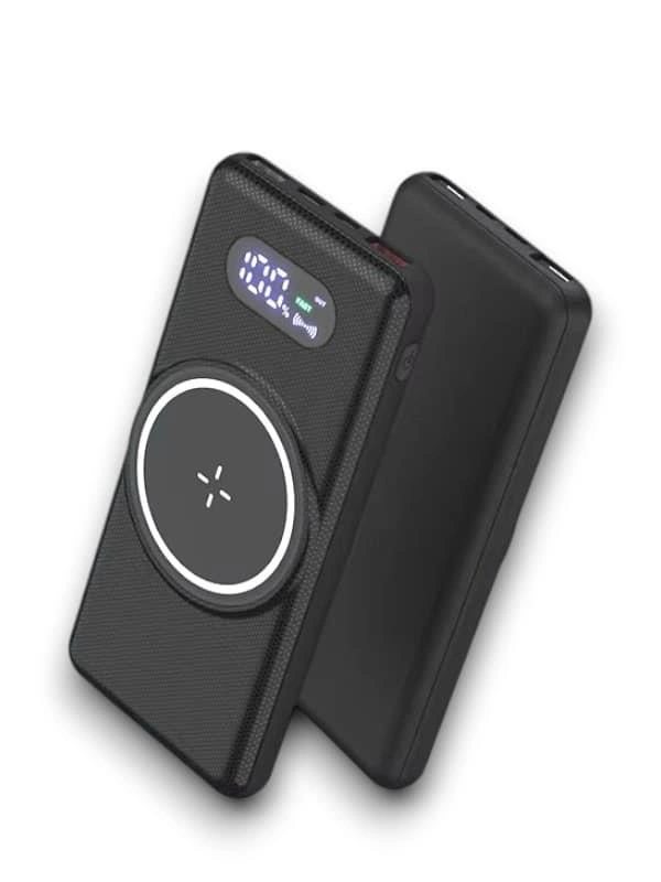 Kablosuz Hızlı Şarjlı Powerbank 10000mAh Çoklu Bağlantı