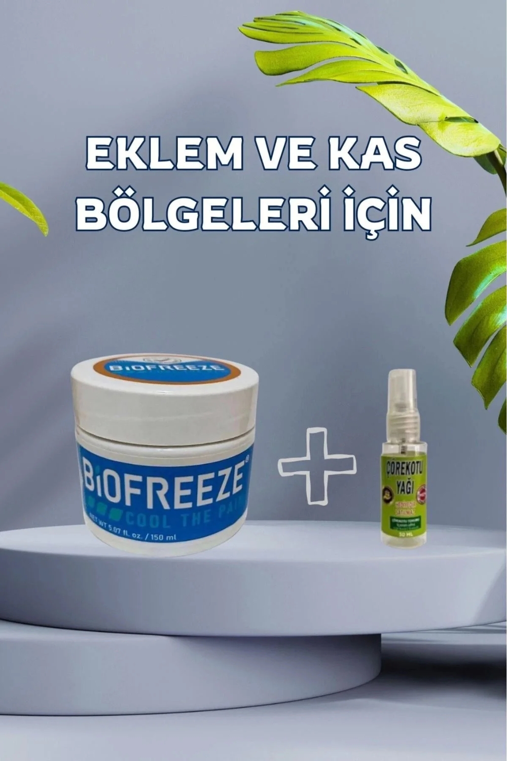 Süper Biofreeze Masaj Kremi 150 ml 1 Adet + Çörek Otu Yağı 30 ml 1 Adet